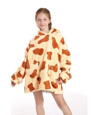 Hoodie deken Giraff