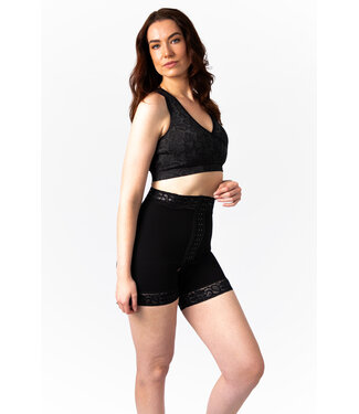 LaFaja High waist short met haakjes