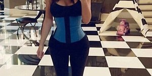 A slim waist like Kim Kardashian by wearing the Waist Trainer