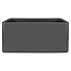 Elho Jardinière Pure Soft Brick Longues roues anthracite 80 x 40 cm H40cm. -15% de réduction commande en ligne!