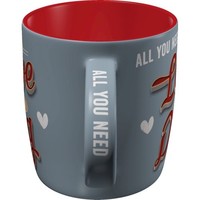 Designer-TASSE: ALL YOU NEED IS LOVE AND A DOG