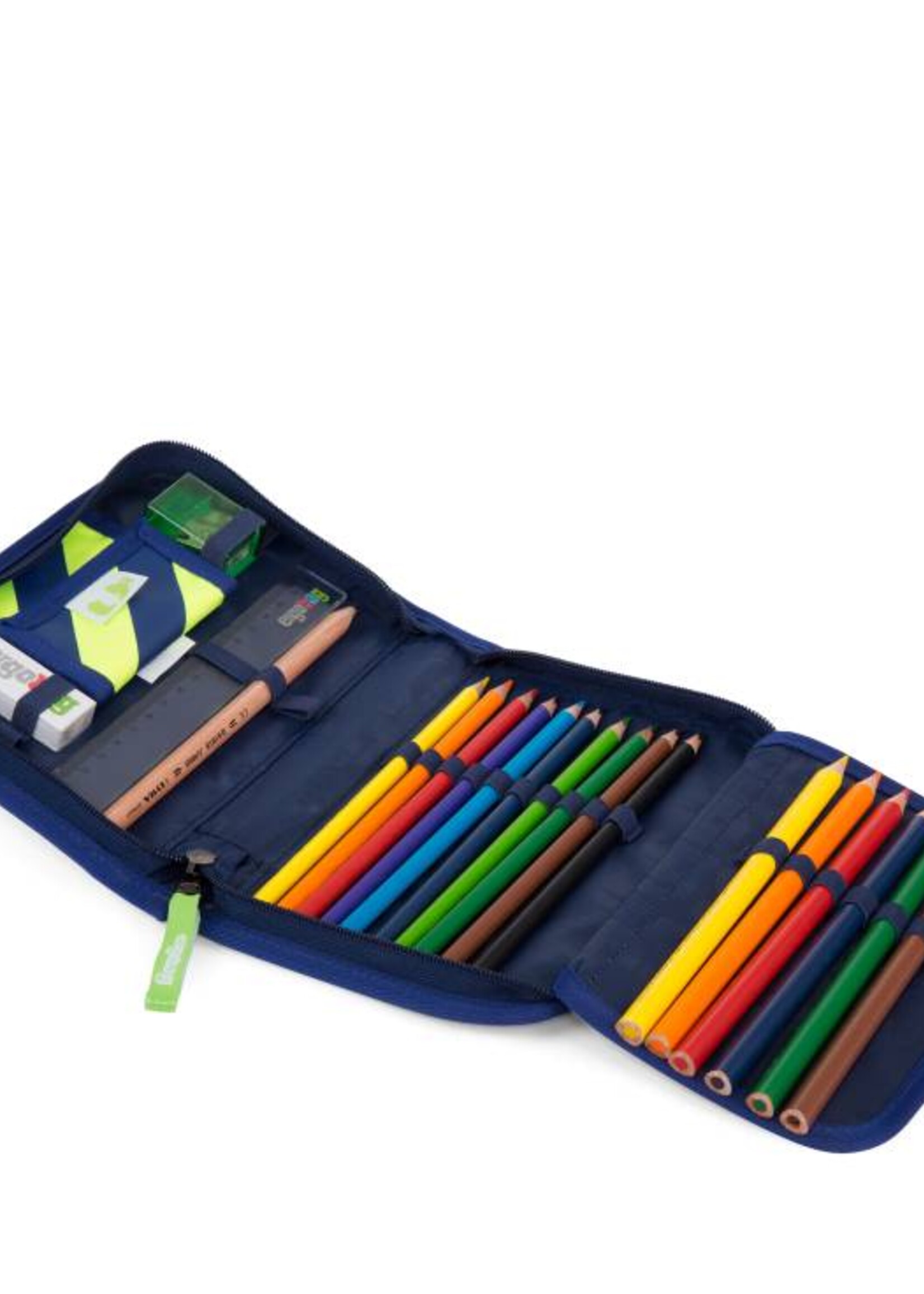 ERGOBAG ERGOBAG FEDERMÄPPCHEN NachtschwärmBÄR lila Blumen