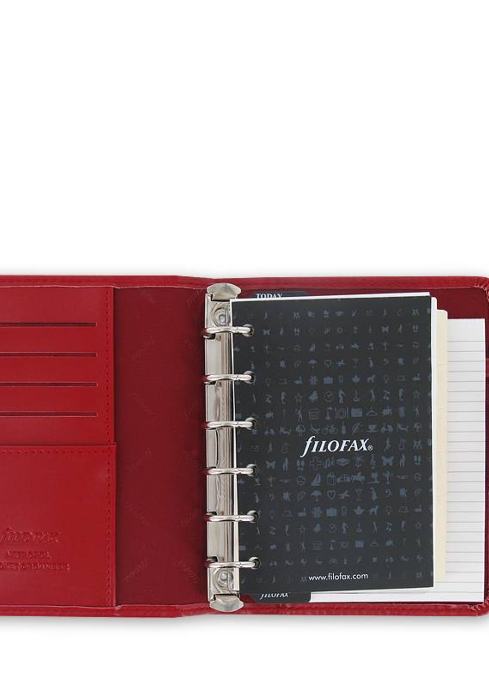 Filofax Pocket METROPOL rot