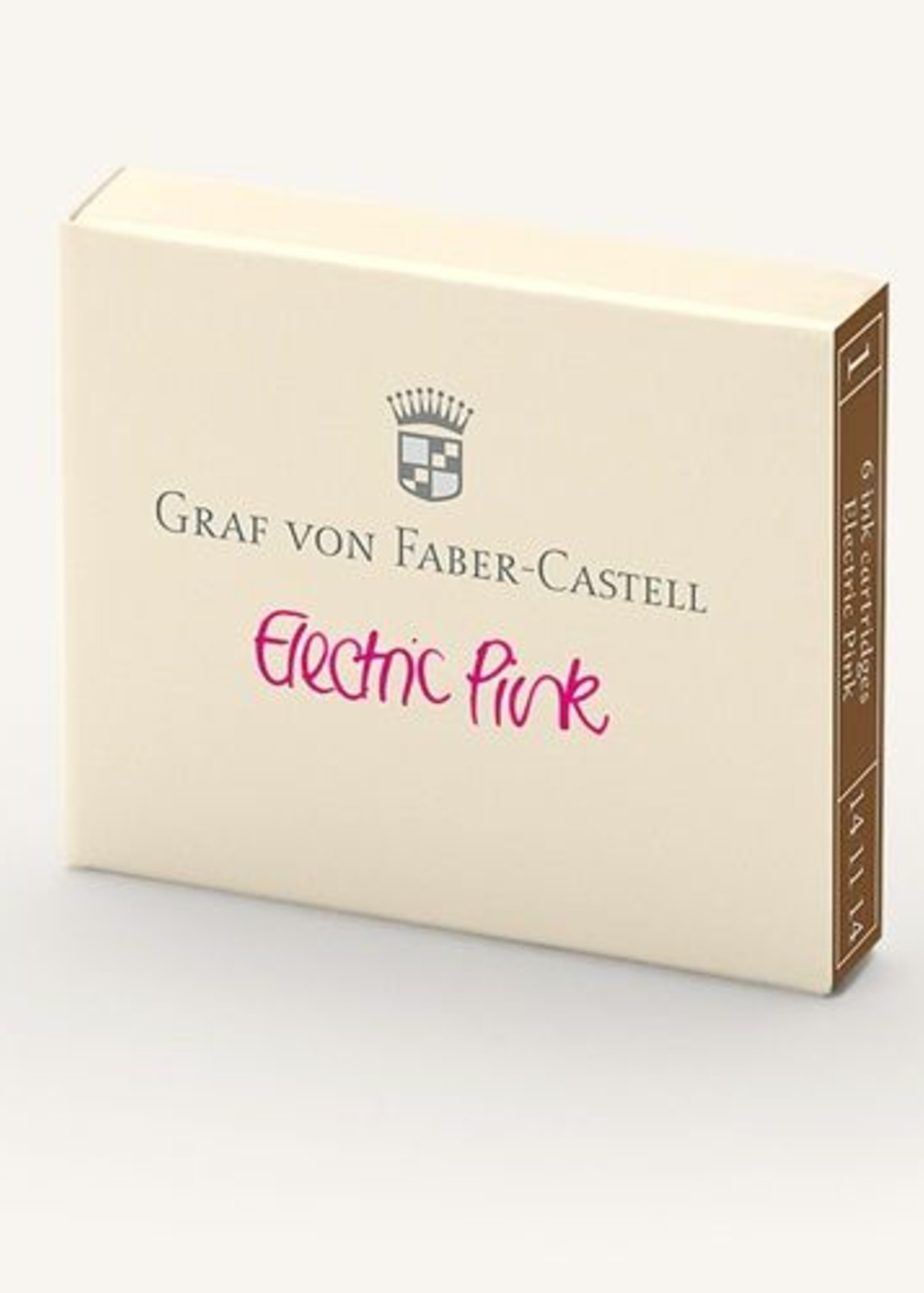 Faber-Castell GvFC Tintenpatronen Farbwelten Electric Pink 6Stk