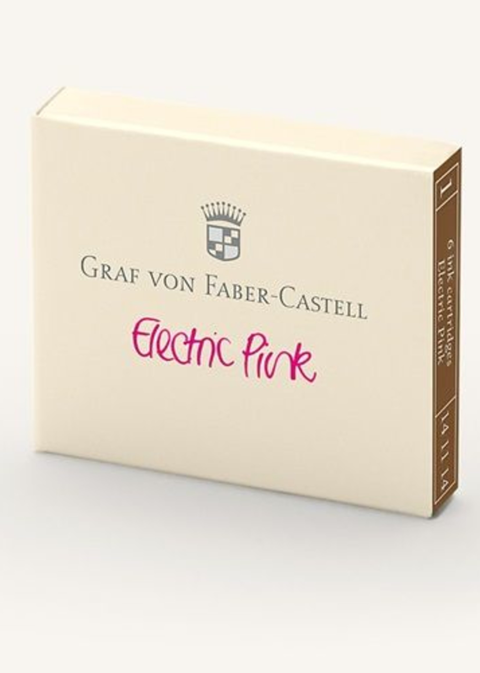 Faber-Castell Tintenpatronen Farbwelten Electric Pink 6Stk