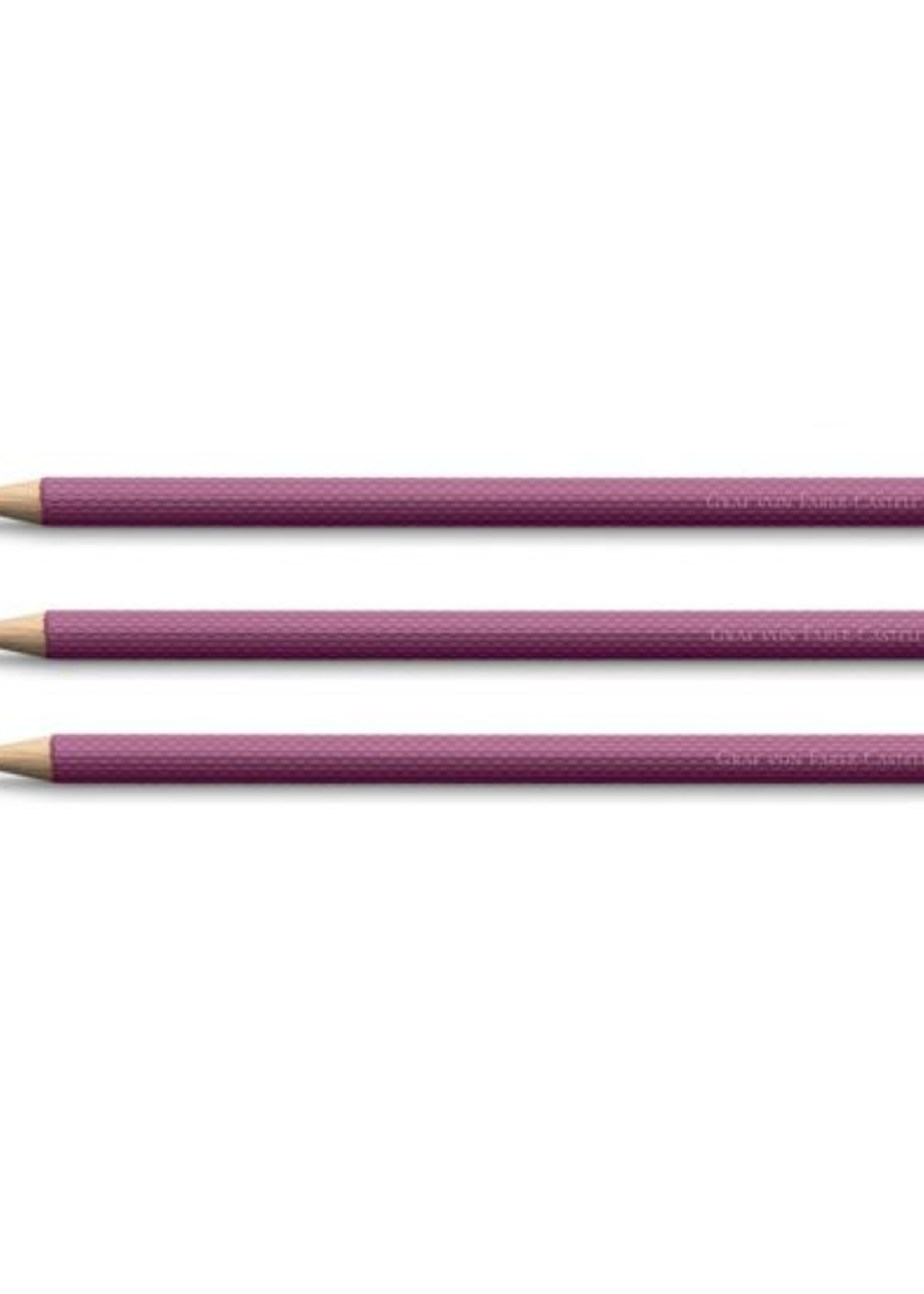 Faber-Castell Bleistifte Farbwelten Guilloche Electric Pink 3Stk