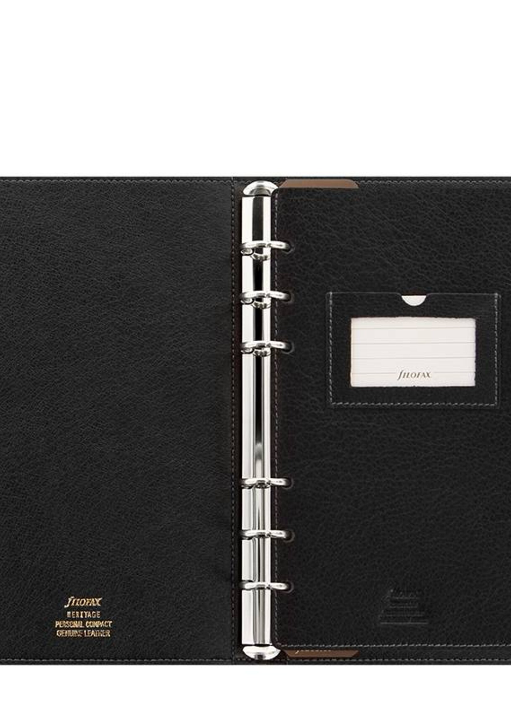 Filofax PERSONAL CPT HERITAGE Black 17