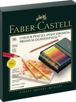 Faber-Castell Faber Castell Polychromos Künstlerfarbstifte  36 Stück Atelierbox