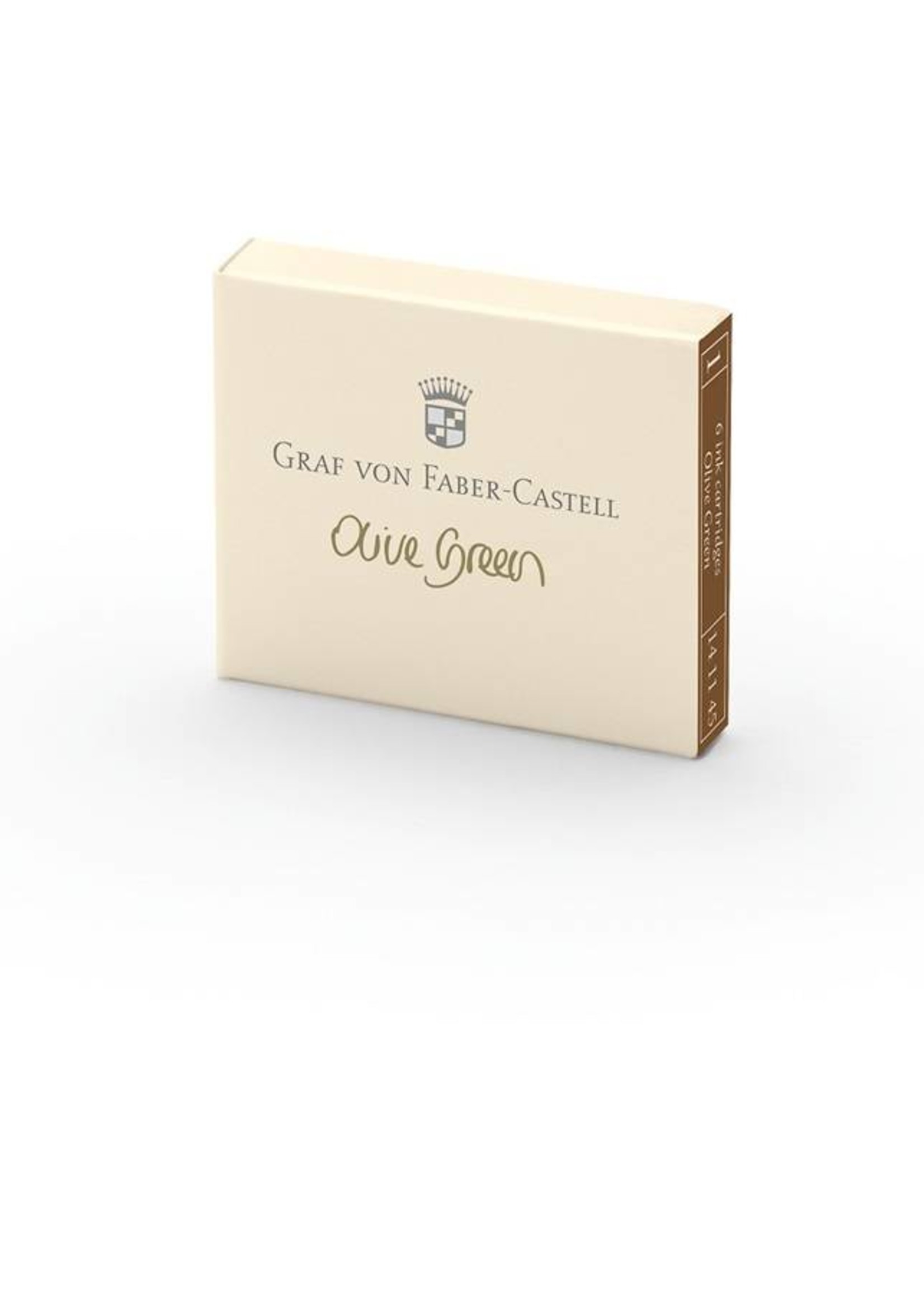 Faber-Castell GvFC Tintenpatronen 6Stk. Olive Green