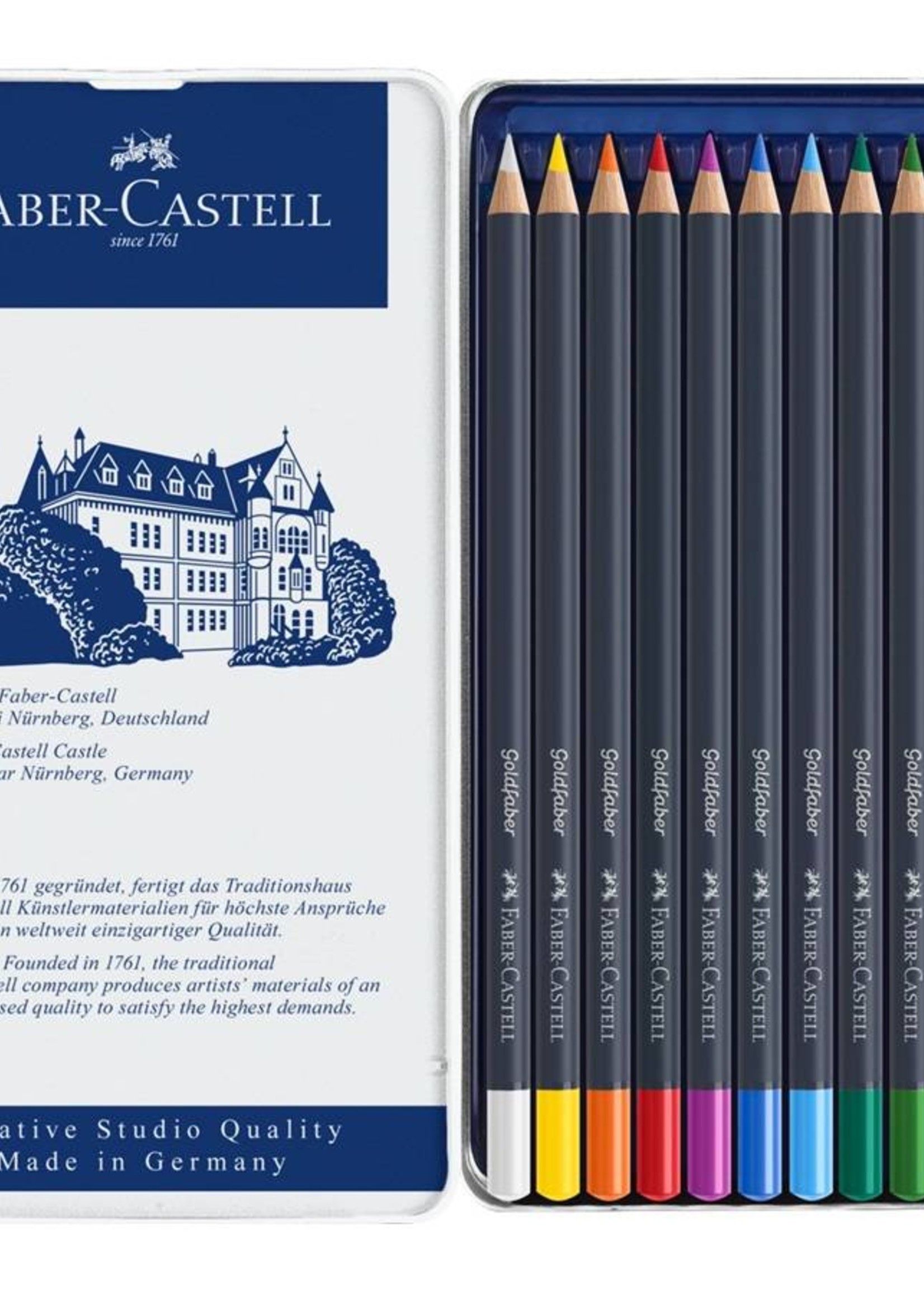 GOLDFABER Farbst.perm.Goldfaber 12erEtui Metalletui