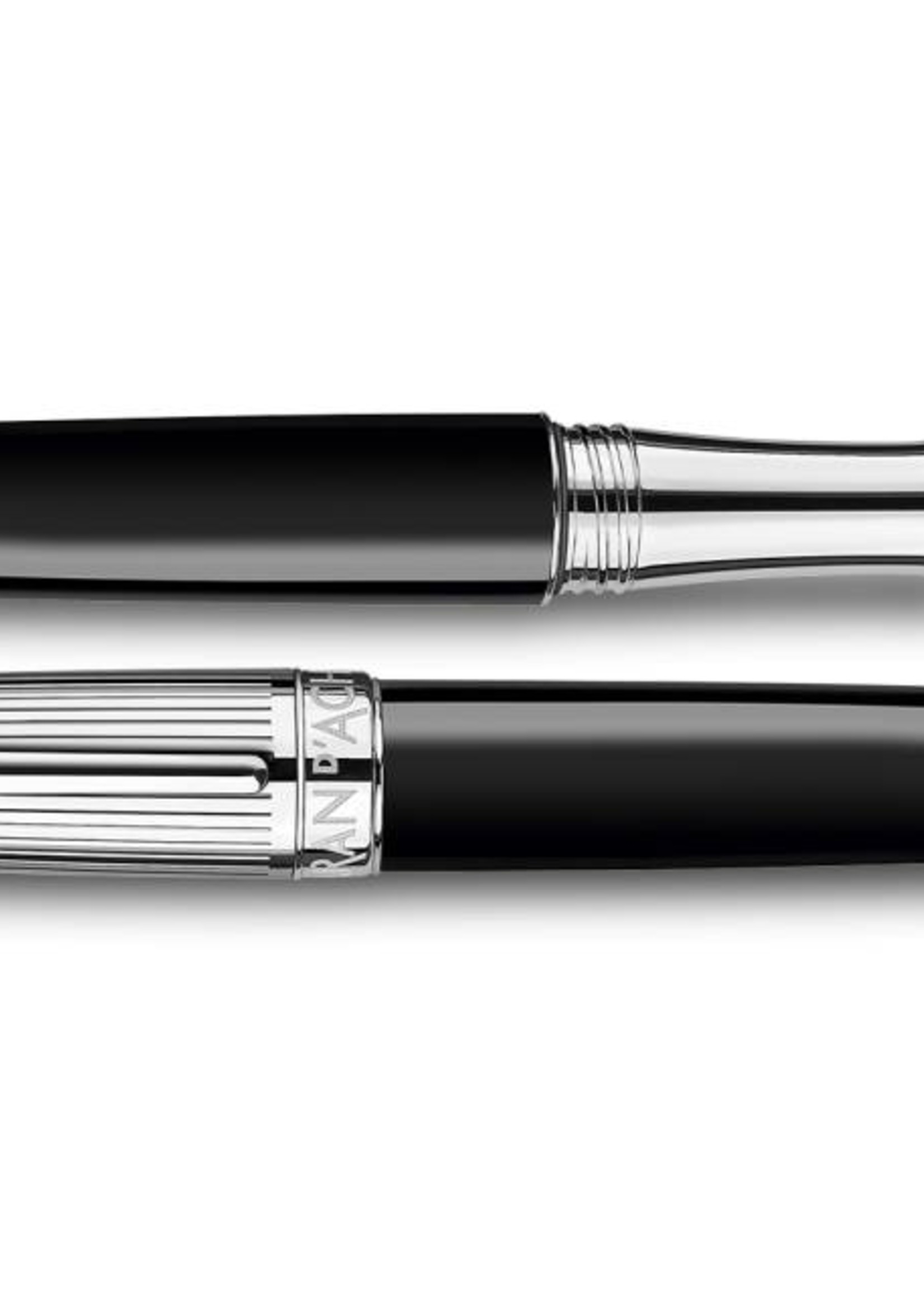 Caran d'Ache Füllfederhalter Léman Bicolor Schwarz, Feder M