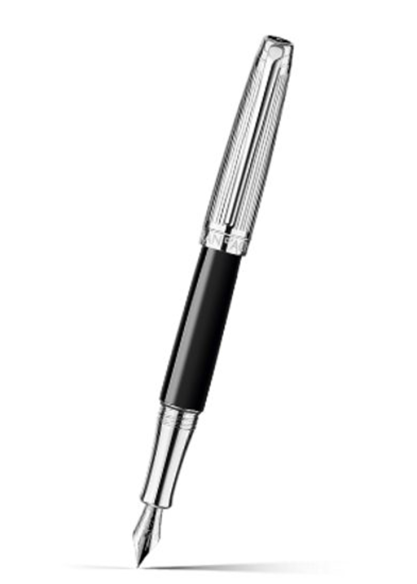 Caran d'Ache Füllfederhalter Léman Bicolor Schwarz, Feder F