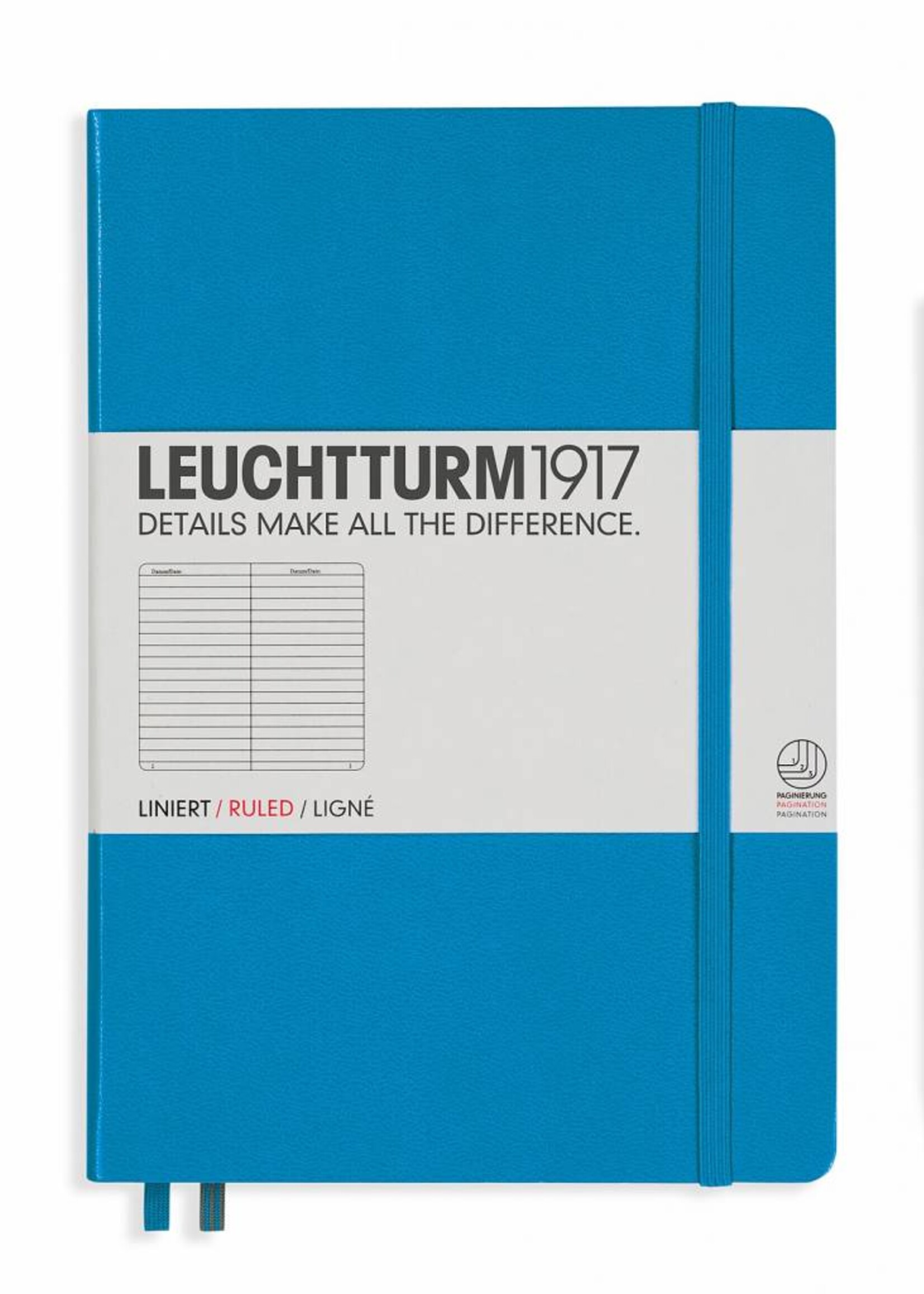LT Notizbuch A5 MEDIUM HC azure liniert