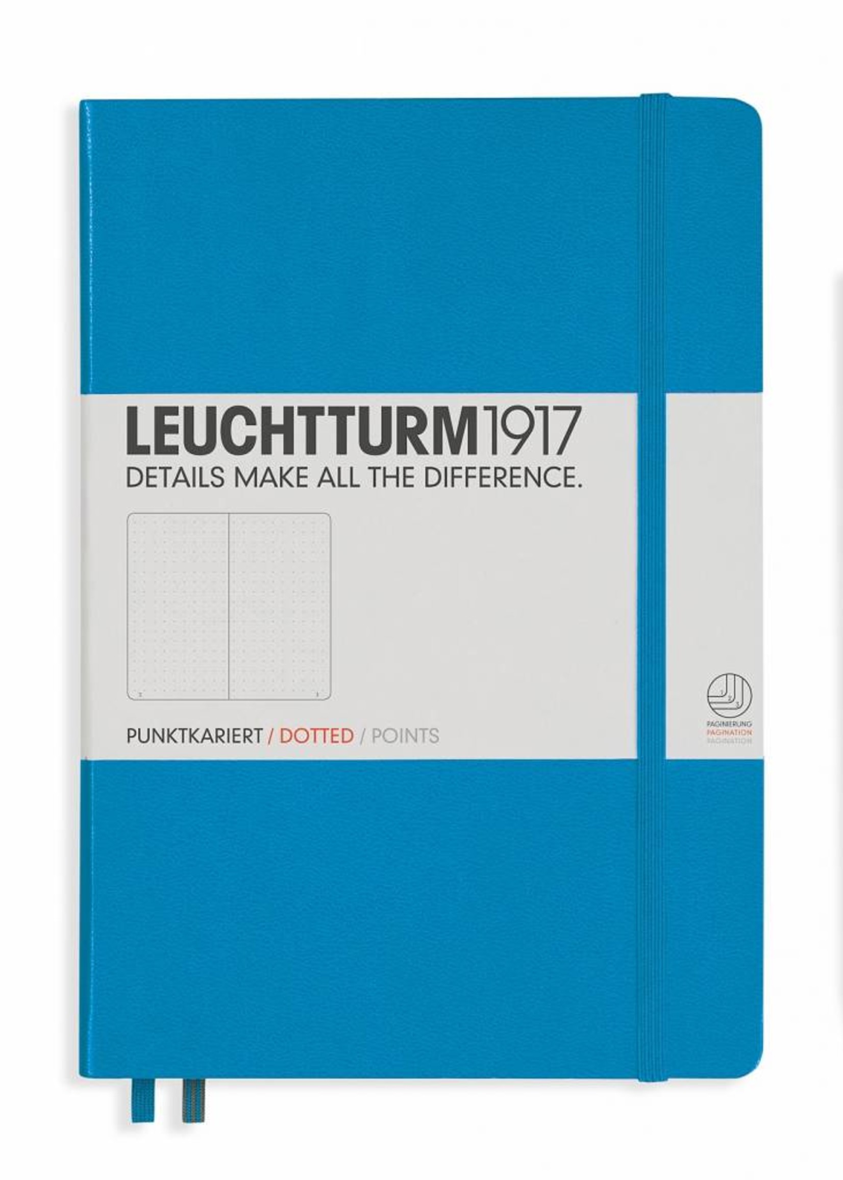 LT Notizbuch A5 MEDIUM HC azure dotted