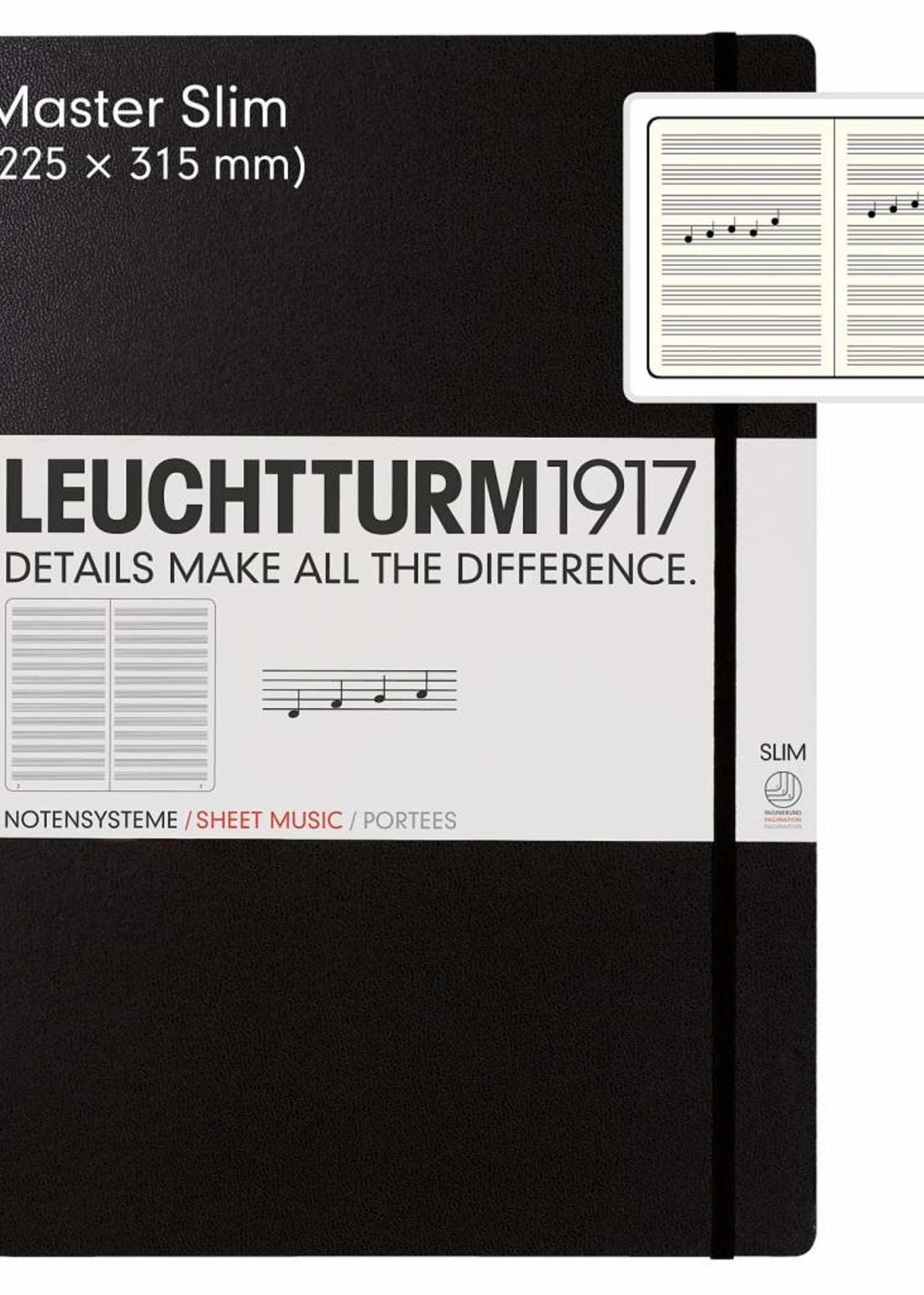 Leuchtturm1917 LT MASTER Slim Notensystem A4