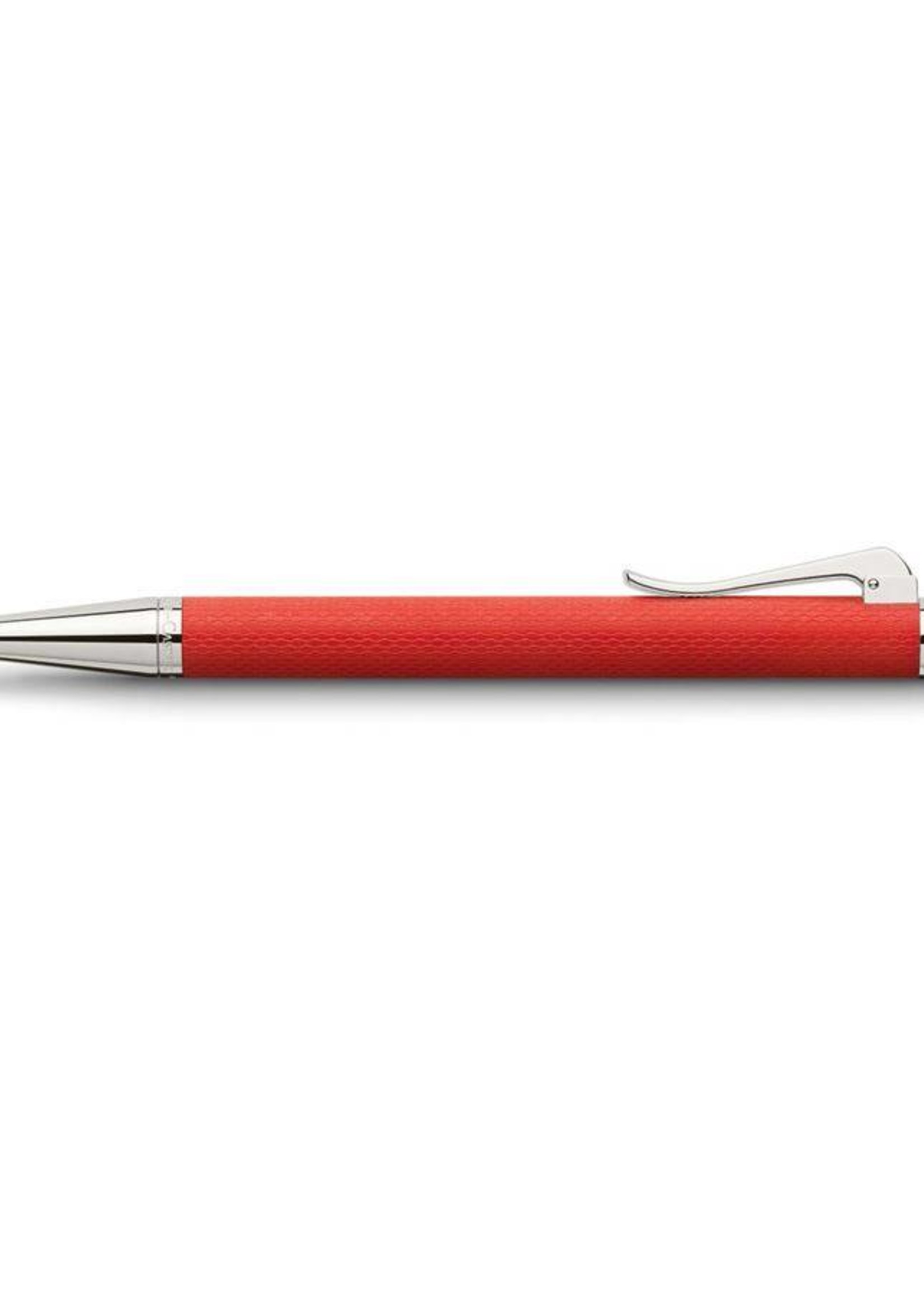 Graf von Faber-Castell GvFC Kugelschreiber Farbwelten Guilloche India Red