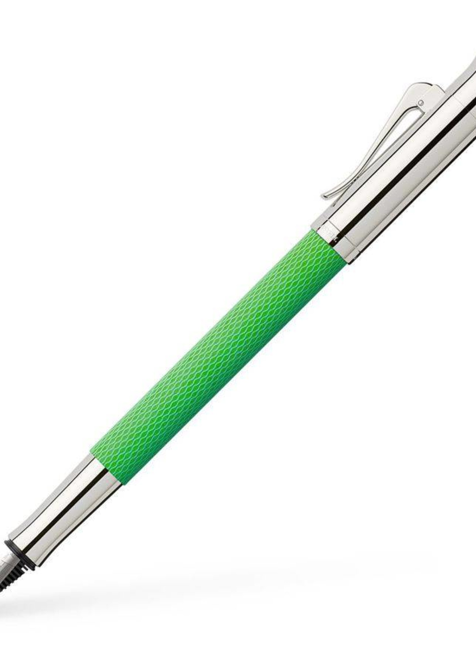 Graf von Faber-Castell Füllhalter Farbwelten Guilloche Viper Green F