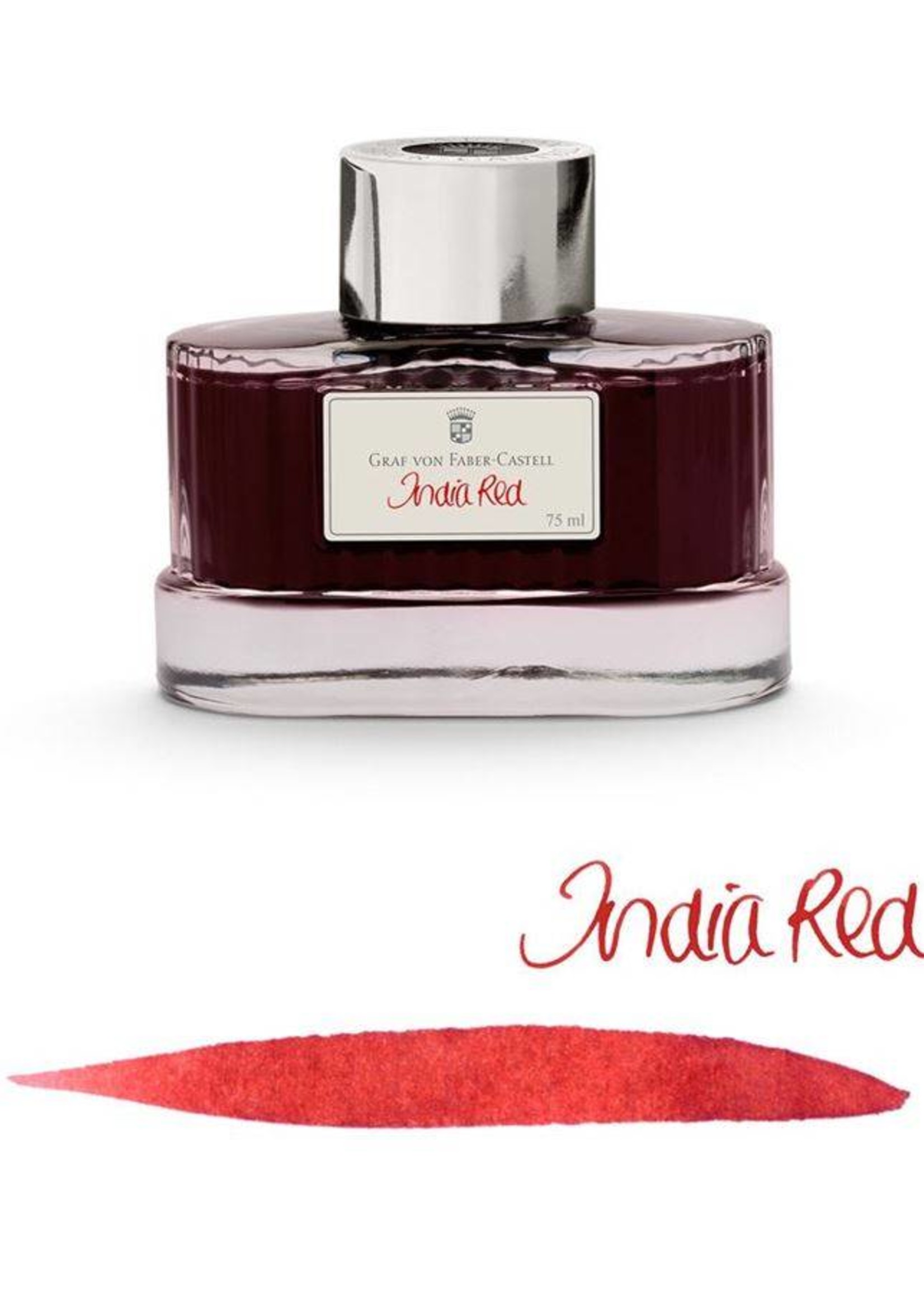 Graf von Faber-Castell Tintenglas Farbwelten India Red 75ml