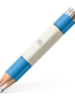 Graf von Faber-Castell 3 Ersatzbleistifte Perfekter Bleistift, Gulf Blue