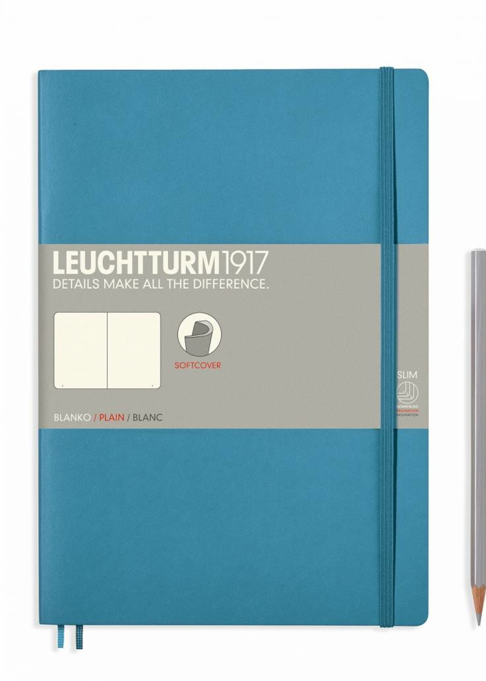 Leuchtturm1917 LT Notizbuch COMPOSITION B5 SC Nordic Blue blanko