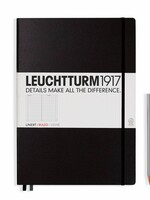 Leuchtturm1917 Leuchtturm1917 Notizbuch, Master Classic, Schwarz, Liniert