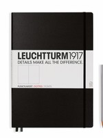 Leuchtturm1917 Leuchtturm1917 Notizbuch, Master Classic, Schwarz, Dotted