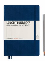 Leuchtturm1917 Leuchtturm1917 Notizbuch, Medium, Marine, Dotted