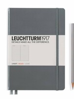 Leuchtturm1917 Leuchtturm1917 Notizbuch, Medium, Anthrazit, Liniert