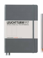 Leuchtturm1917 Leuchtturm1917 Notizbuch, Medium, Anthrazit, Dotted