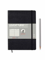 Leuchtturm1917 Leuchtturm1917 Notizbuch Softcover, Medium, Schwarz, Liniert