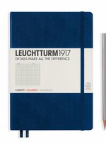 Leuchtturm1917 Leuchtturm1917 Notizbuch, Medium, Marine, Kariert