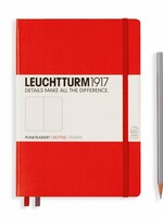 Leuchtturm1917 Leuchtturm1917 Notizbuch, Medium, Rot, Dotted