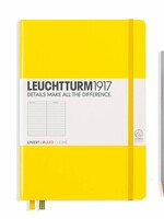 Leuchtturm1917 Leuchtturm1917 Notizbuch, Medium, Zitrone, Liniert