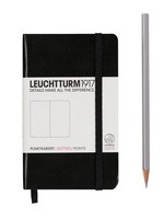 Leuchtturm1917 Leuchtturm1917 Notizbuch, Pocket, Schwarz, Dotted