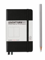 Leuchtturm1917 Leuchtturm1917 Notizbuch, Pocket, Schwarz, Blanko