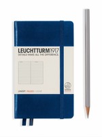 Leuchtturm1917 Leuchtturm1917 Notizbuch, Pocket, Marine, Liniert