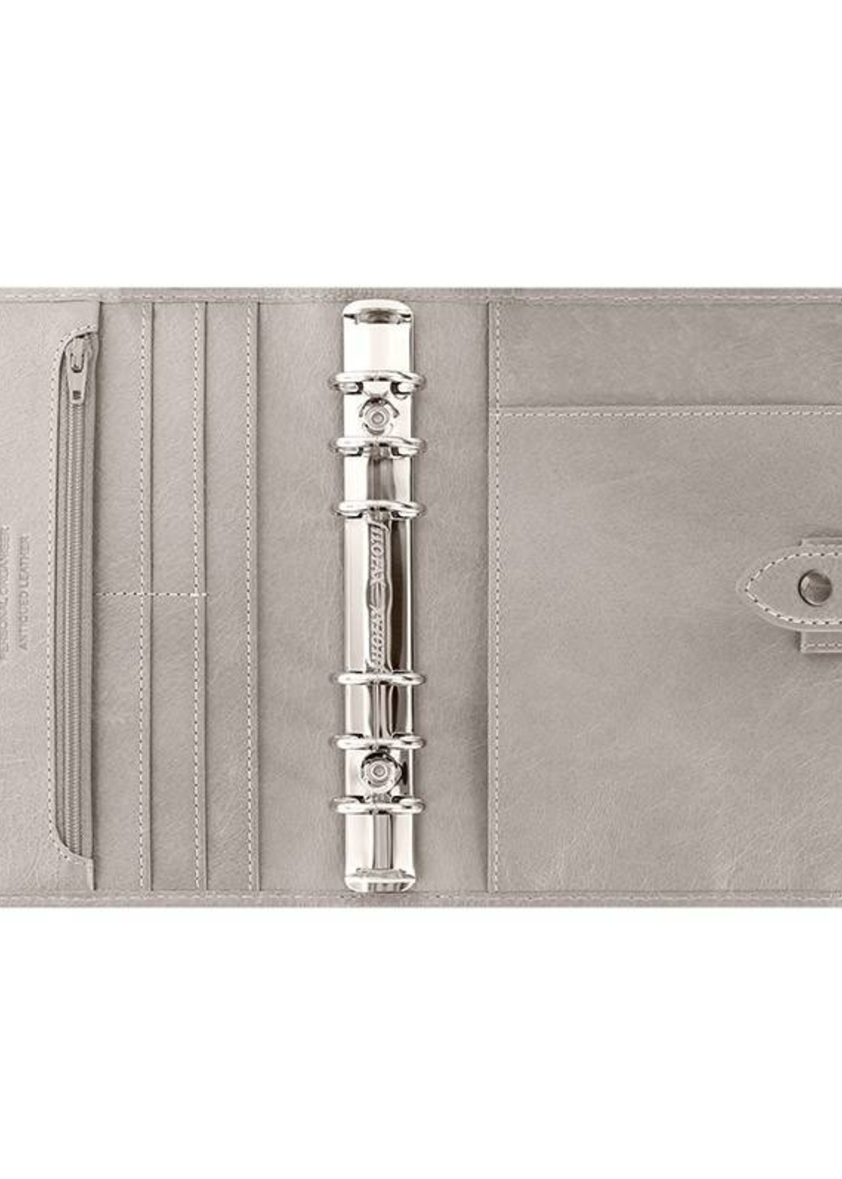 Filofax Malden Organiser Personal, Leder, Stone (Steingrau)