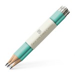 Faber-Castell Graf von Faber Castell Taschenbleistifte Farbwelten Turquoise 3Stk für Perfekten Bleistift