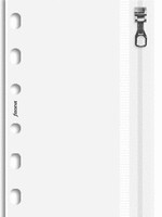 Filofax Einlage Pocket Sichthülle mit Zipp