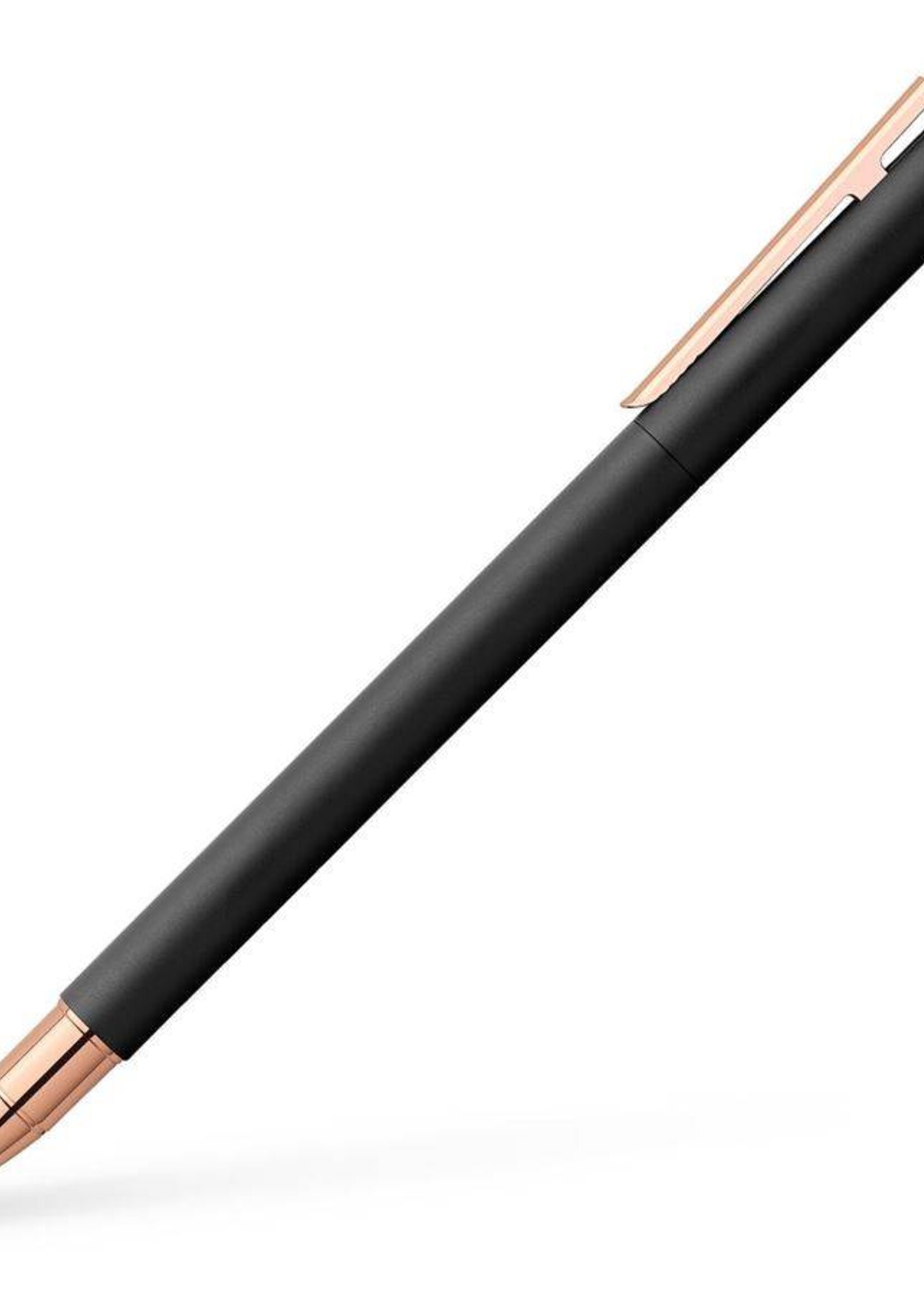 Faber-Castell FC NEO Slim TR Metall schwarz rosegoldfarben