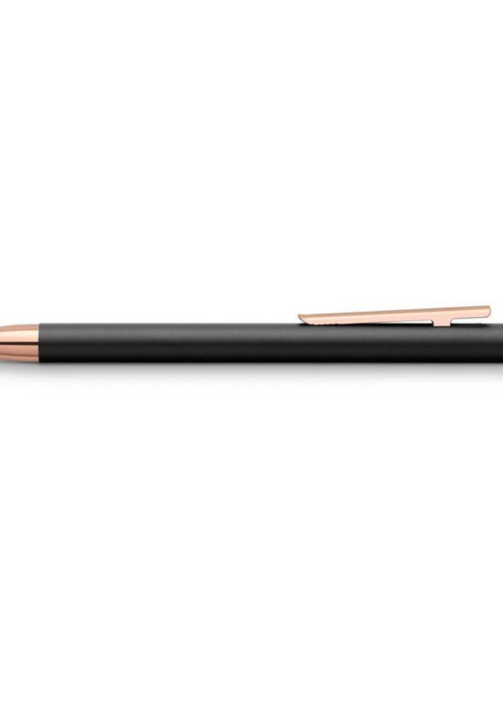 Faber-Castell FC NEO Slim KS Metall schwarz rosegoldfarben