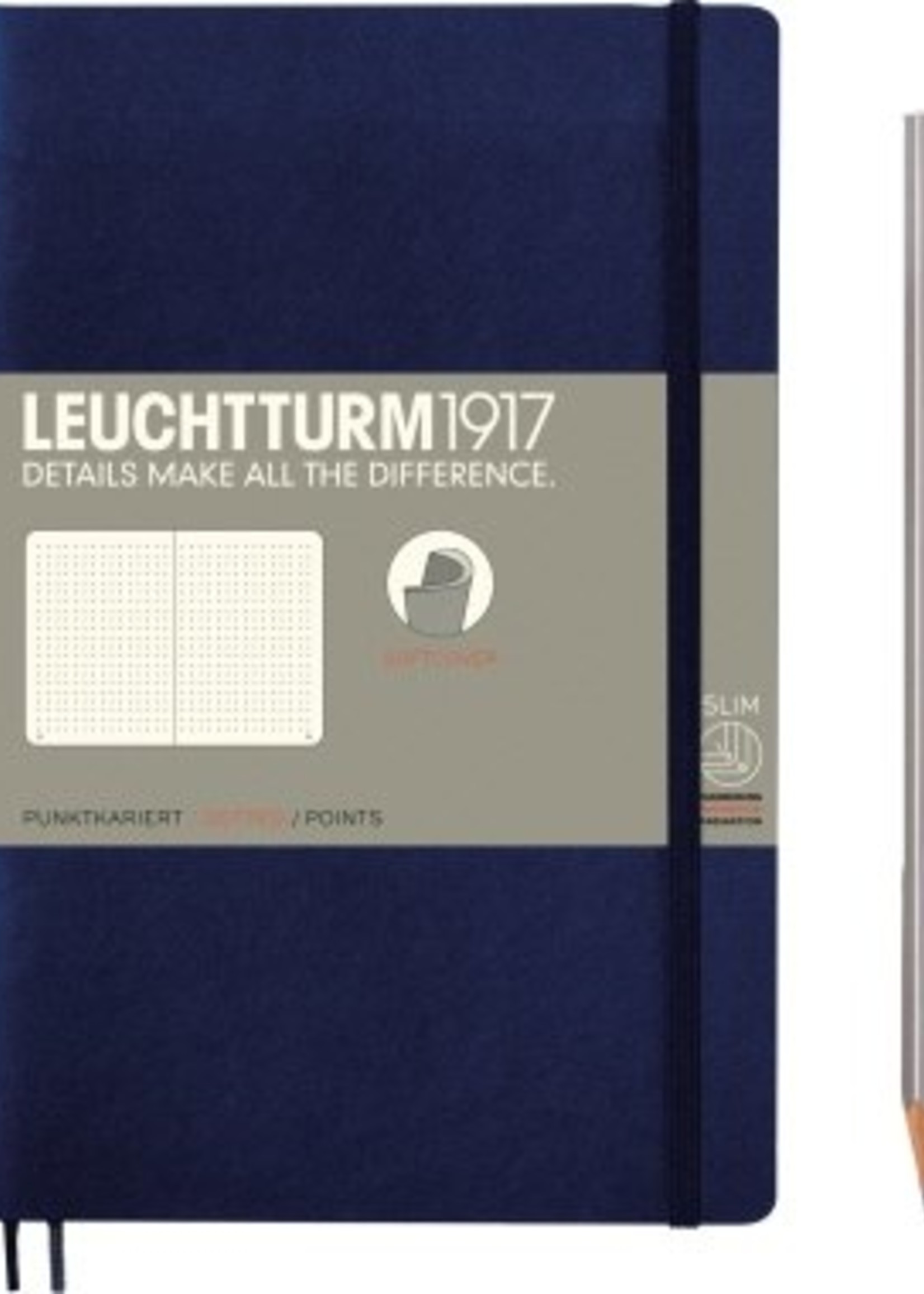 Leuchtturm1917 LT NB B6 SC Paperback Marine Dotted