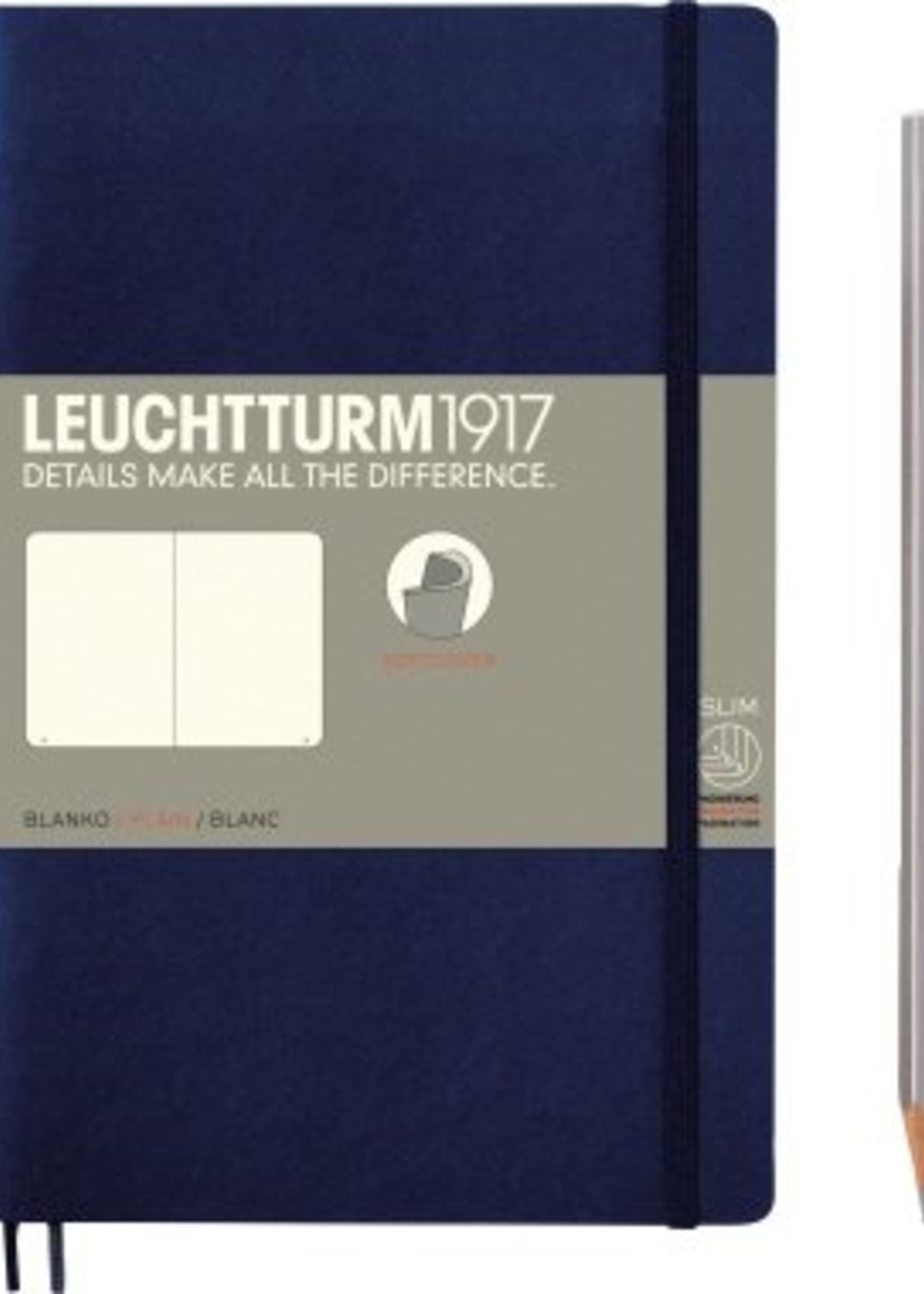 Leuchtturm1917 LT NB B6 SC Paperback Marine Blanko