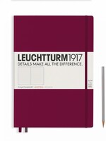 Leuchtturm1917 LT Notizbuch A4 MASTER SLIM HC port red dotted