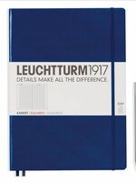 Leuchtturm1917 LT Notizbuch A4+ MASTER HC marine kariert