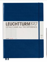 Leuchtturm1917 LT Notizbuch A4+ MASTER HC marine liniert