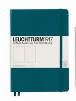 Leuchtturm1917 LT Notizbuch A5 MEDIUM HC pacific green blanko