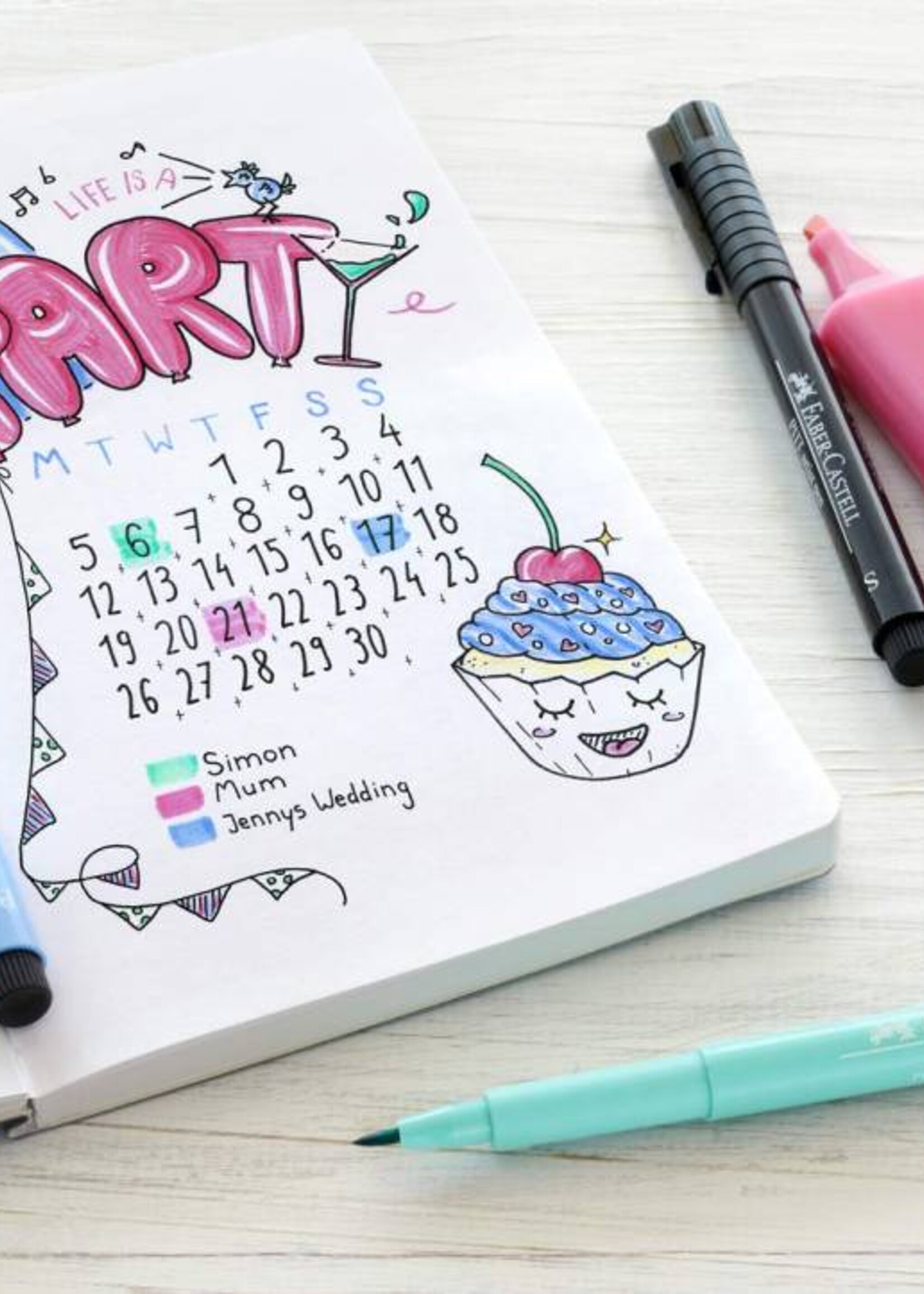 Faber-Castell FC BulletJournaling StarterSet 9-teilig