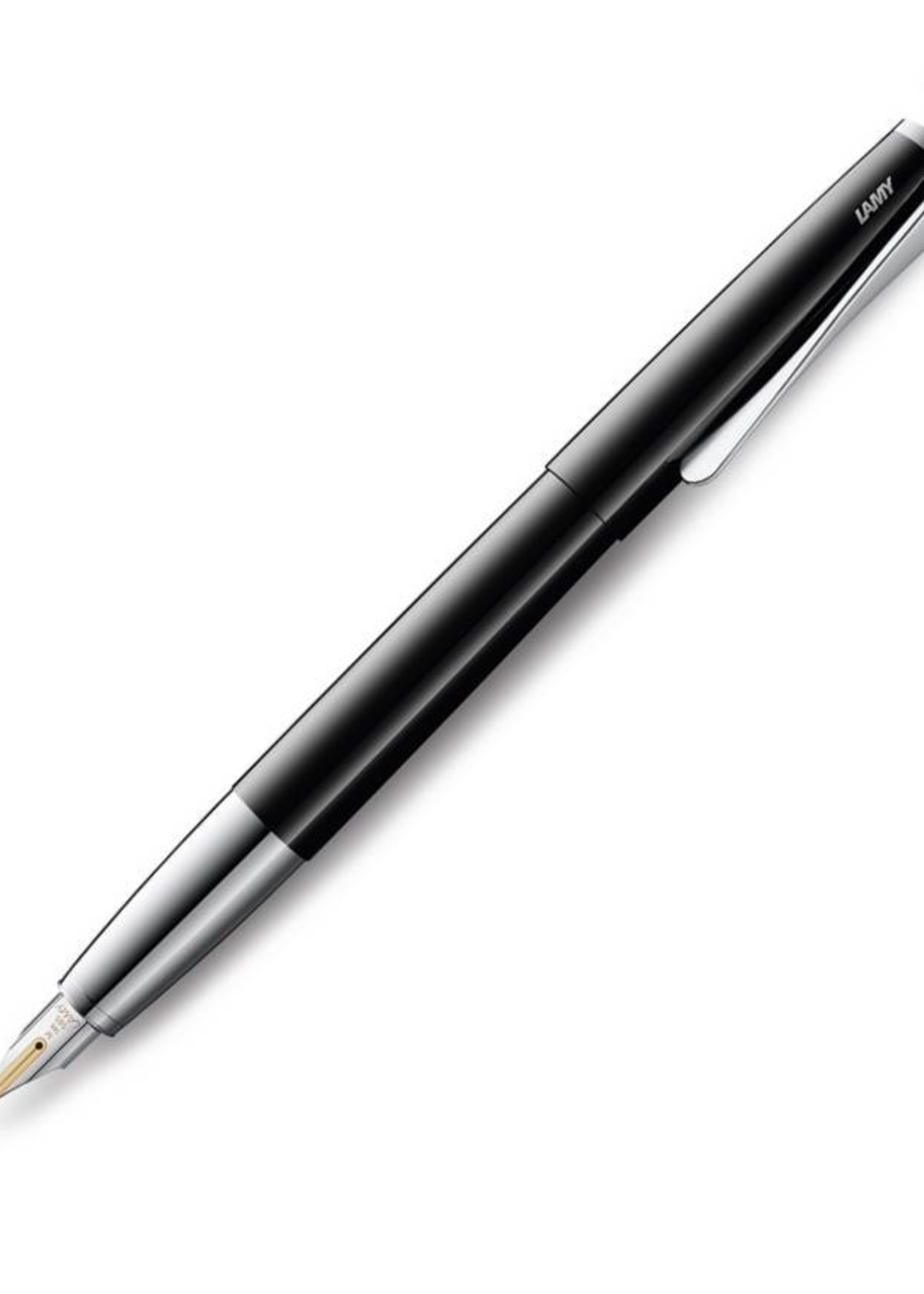 Lamy Füllhalter - schwarz - Federmaterial platiniert