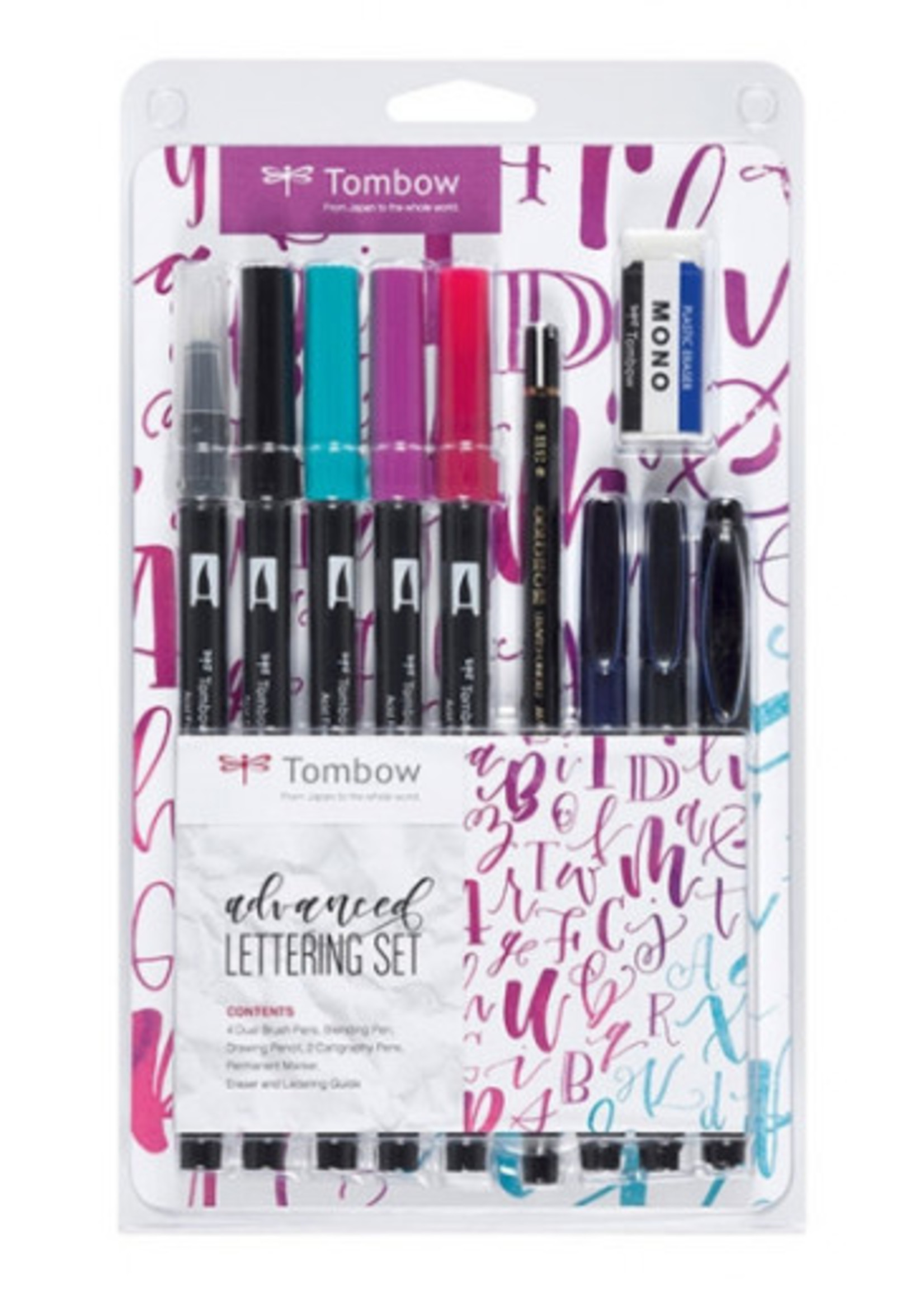 Tombow Tombow Letteringset FORTGE- SCHRITTENE 9-teilig